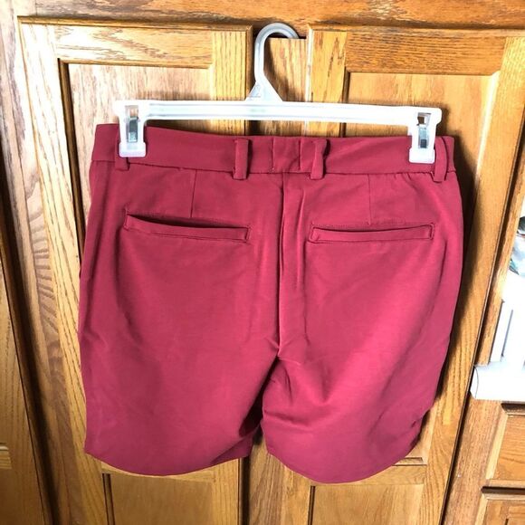 NWT Swet Tailor Everyday Chino Shorts Red Wine - 33 - Picture 6 of 9